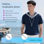 Breathing Necklace Set for Stress Relief and Mindfulness