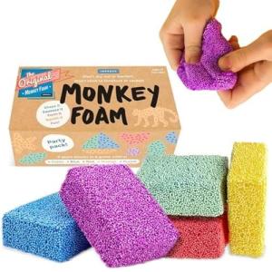 Giant Monkey Foam Blocks - 5-Pack for Sensory Fun