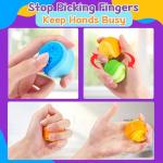 3-Pack Fidget Sensory Ball Set for Stress Relief
