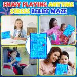 Sensory Maze Fidget Gel Squishy Stress Relief Toy