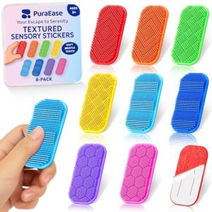 Gentle Textured Fidget Stickers for Stress Relief