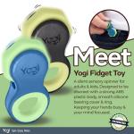 Yogi Silent Fidget Spinner Toy – Stress Relief Set