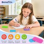 Gentle Textured Fidget Stickers for Stress Relief