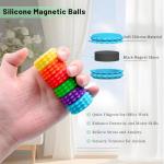 Silicone Magnetic Stress Balls - 6 Pack Fidget Set