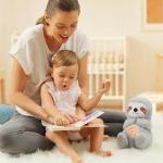 Breathing Sloth Stuffed Animal for Stress Relief