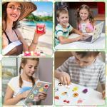 50 Pcs Anxiety Relief Cute Sensory Stickers