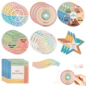 24PCS Sensory Stickers for Stress and Anxiety Relief