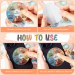 24PCS Sensory Stickers for Stress and Anxiety Relief