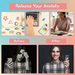60 Calming Anxiety Sensory Fidget Stickers