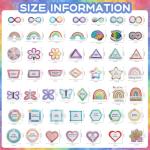 150 Pcs Anxiety Relief Sensory Stickers