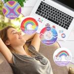 JOFONY 24PCS Fidget Sensory Stickers for Stress Relief