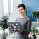 JOFONY 24PCS Fidget Sensory Stickers for Stress Relief