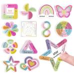 36PCS Calming Fidget Stickers for Anxiety Relief