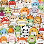 Emotional Support Animal Stickers - 100 Pack