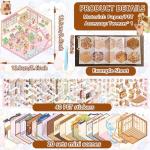 3D Stress Relief Stickers with Tweezer Set