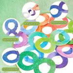 60 Calming Sensory Stickers for Anxiety Relief