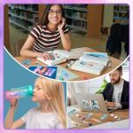 45PCS Calming Sensory Stickers for Stress Relief