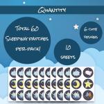 60 Sleep Patches for Kids and Adults