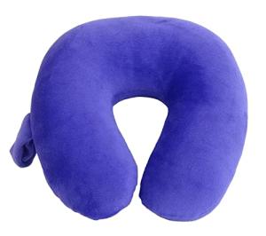 Wolf Essentials Kids Travel Neck Pillow - Cozy Microfiber Support