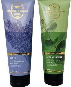 Eucalyptus Spearmint & Lavender Vanilla Body Cream Duo