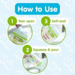 Kids’ Soothing Botanical Bubble Bath with Mint Eucalyptus