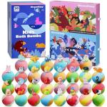30 Fun Bath Bombs with Surprise Animal Toys