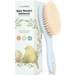 Gentle Wooden Baby Hair Brush with Soft Bristles
