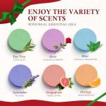 Aromatherapy Shower Steamers Gift Set, 6 Pack