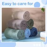 6 Pcs Muslin Hooded Baby Towels for Bathing