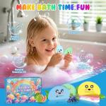 Rainbow Kids Bath Balls Gift Set, 4-Piece Fizzers
