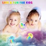Rainbow Kids Bath Balls Gift Set, 4-Piece Fizzers
