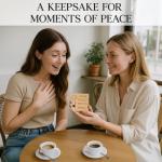 Calming Crystal Keychain for Stress Relief