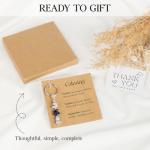 Calming Crystal Keychain for Stress Relief