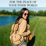 Calming Crystal Keychain for Stress Relief