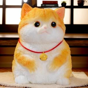 Big Squishy Cat Stress Relief Toy - Fun & Soft