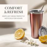 Relaxation Gift Set: Blanket, Tumbler, Candles & More