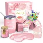 Pink Rose Spa Gift Basket for Relaxation