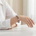 Calming Rose Quartz Healing Bracelet for Anxiety Relief