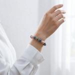 Calming Rose Quartz Healing Bracelet for Anxiety Relief