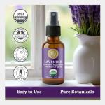 Organic Lavender Essential Oil Spray for Relaxation
