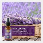 Organic Lavender Essential Oil Spray for Relaxation