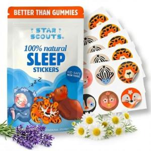 Calming Sleep Patches for Kids - 30 Stickers