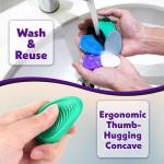 6 Pack Sensory Worry Stones for Stress Relief