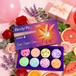 8 Shower Bombs with Natural Essential Oils