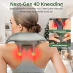 Adomii Cordless 4D Heated Neck and Back Massager