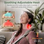 Adomii Cordless 4D Heated Neck and Back Massager