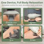 Adomii Cordless 4D Heated Neck and Back Massager