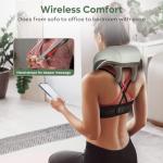 Adomii Cordless 4D Heated Neck and Back Massager
