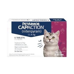 PetArmor CAPACTION Flea Treatment Pills for Cats