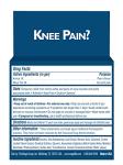 MagniLife Arnica Knee Pain Relief Gel 4 oz